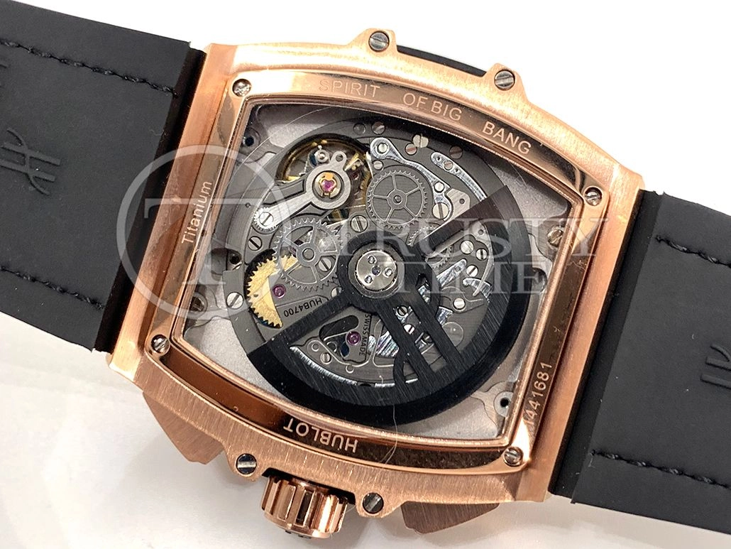 Копия часов Hublot Spirit of Big Bang 45 King Gold 601.OX.0183.LR