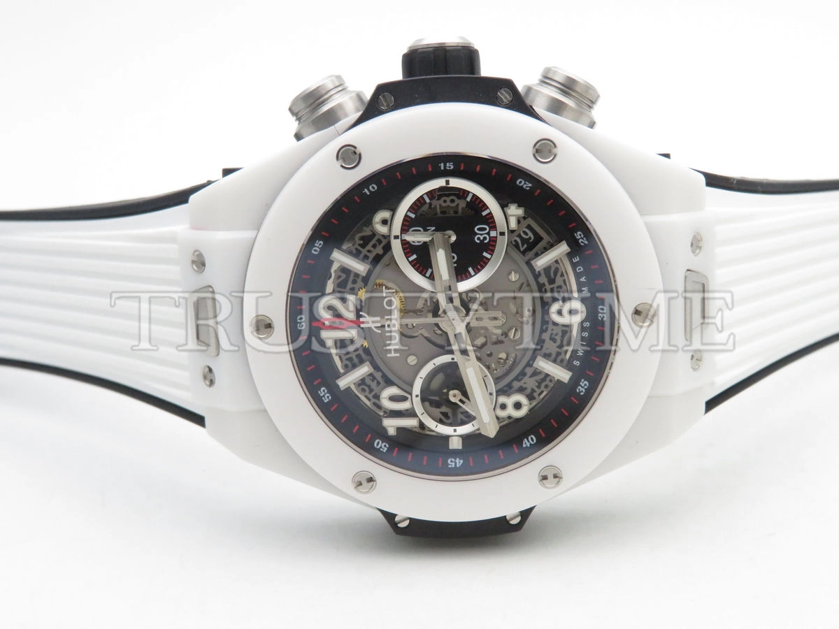 Копия часов Hublot Big Bang Unico White Ceramic 45mm 411.HX.1170.RX