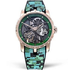 Копия часов Roger Dubuis Excalibur Skeleton Flying Tourbillon
