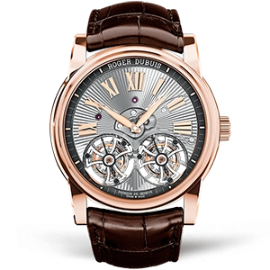 Копия часов Roger Dubuis Hommage Double Flying Tourbillon 45mm RDDBHO0563