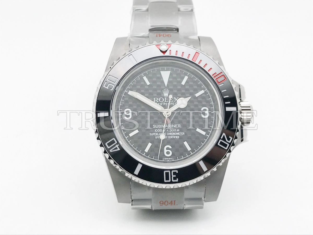 Копия часов Rolex Submariner Matt Diver Carbon Sandblast No Date 40mm 114060