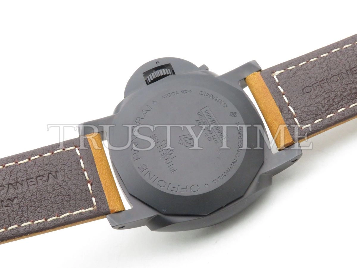 Копия часов Panerai Luminor 1950 3 Days GMT Automatic Ceramic 44mm PAM01441