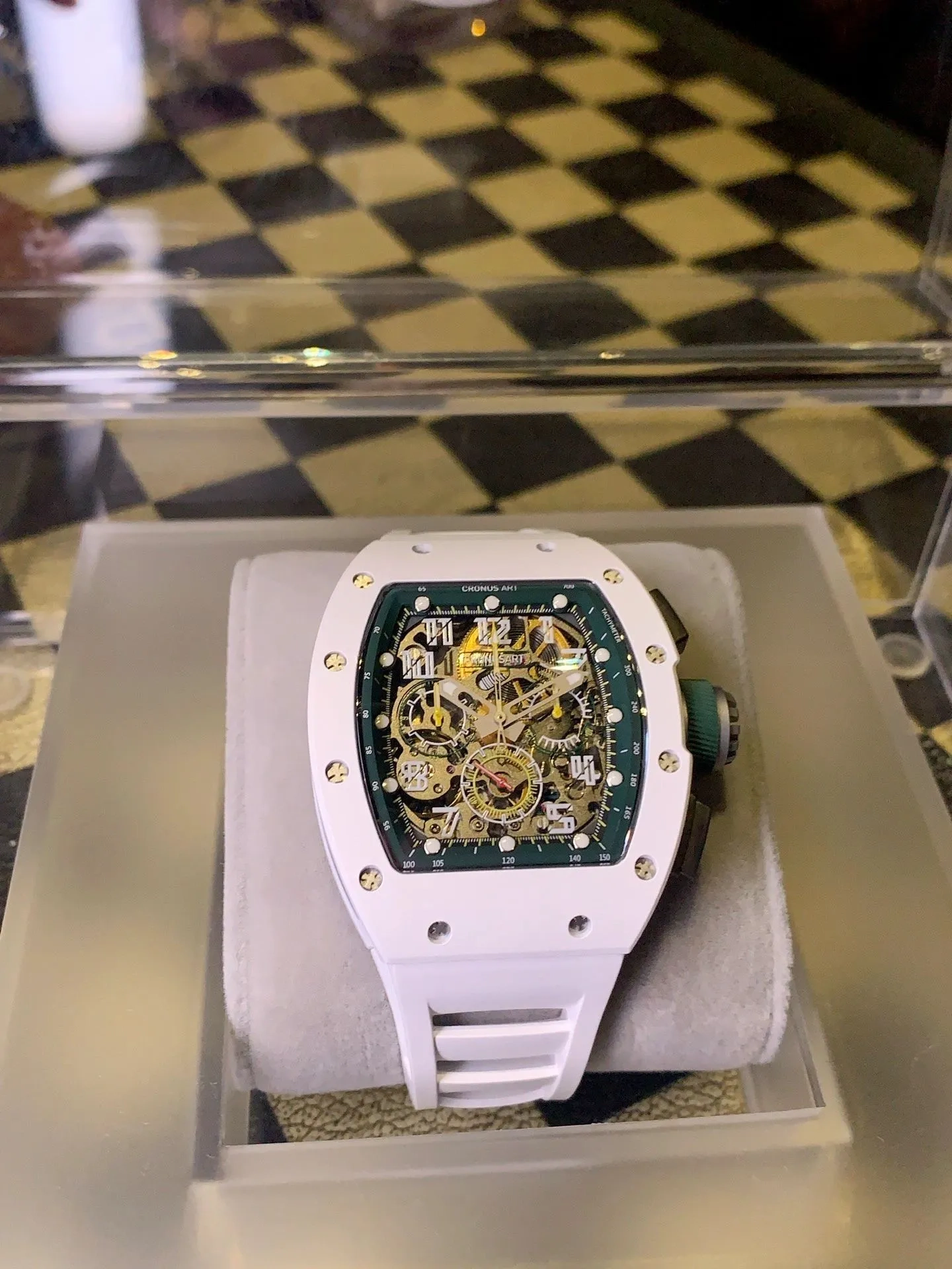 Копия часов CronusArt Carbon Watch CM09-013