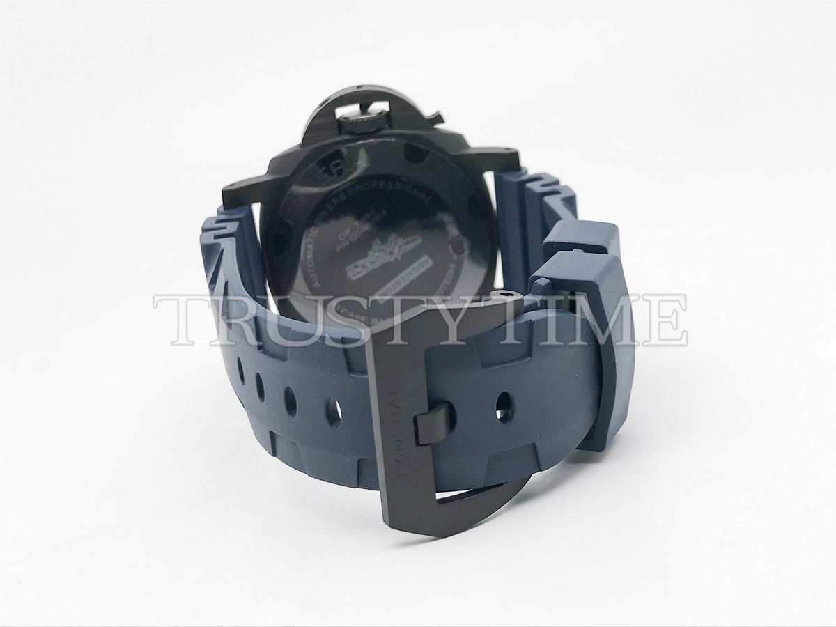 Копия часов Panerai Submersible QuarantaQuattro Carbotech Blu Abisso 44mm PAM01232