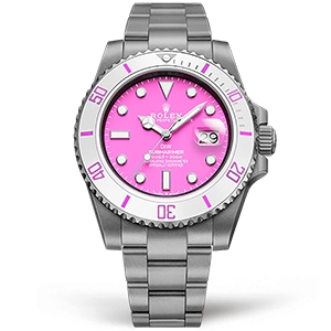 Копия часов Rolex Submariner DiW 41mm Fuchsia