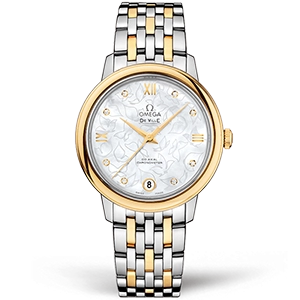 Копия часов Omega De Ville Prestige Co‑Axial Chronometer Butterfly 32mm 424.20.33.20.55.002