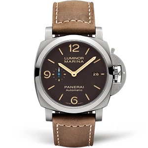 Копия часов Panerai Luminor 1950 Marina 3 Days Automatic Titanium 44mm PAM01351