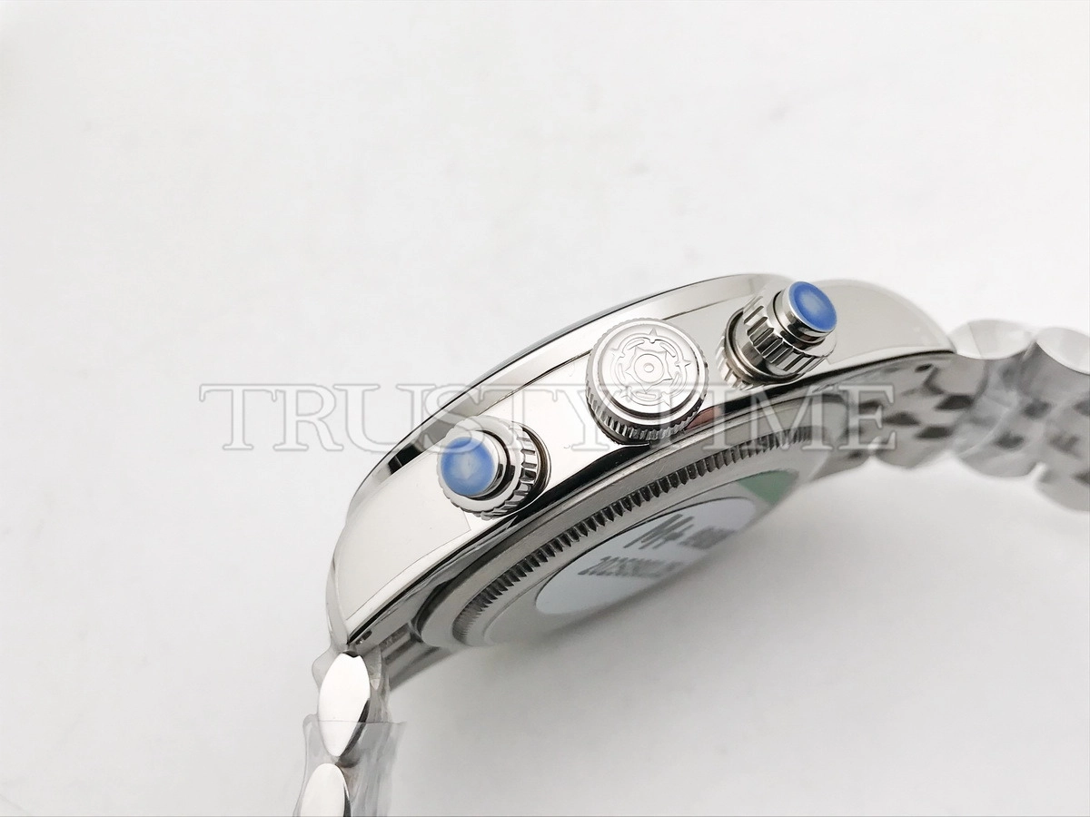 Копия часов Tudor Heritage Black Bay Chronograph M79360N-0024 Flamingo Blue