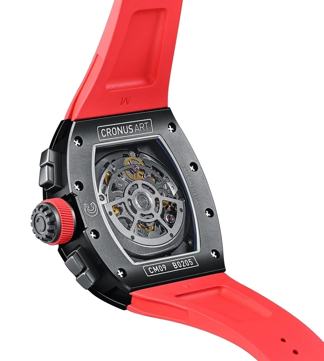 Копия часов CronusArt Carbon Watch CM09-010