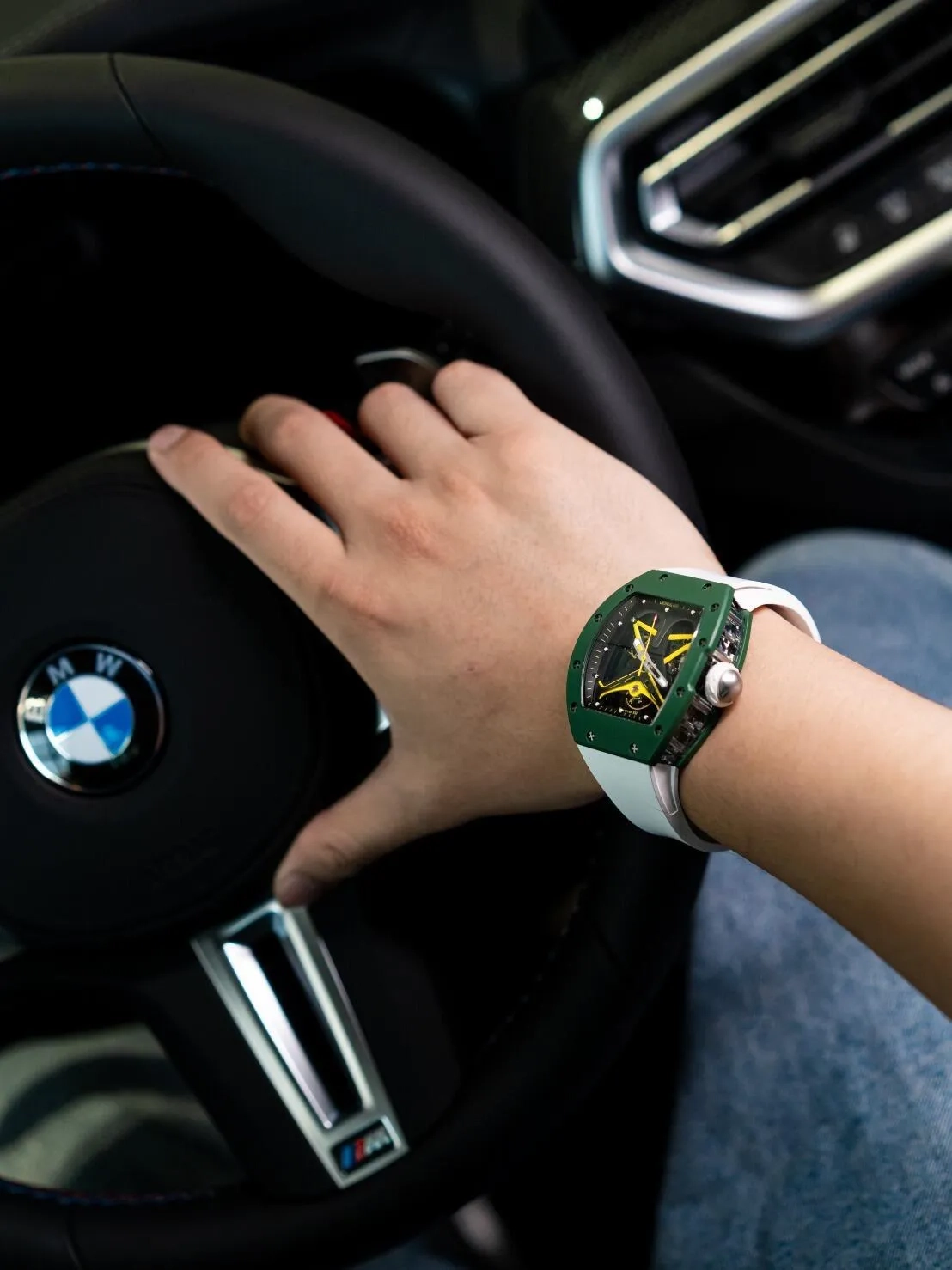 Копия часов CronusArt Carbon Watch CM09-018
