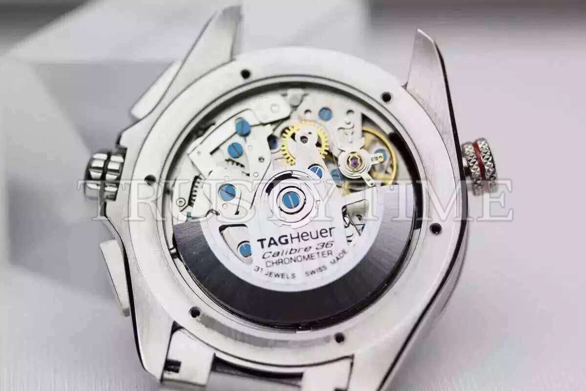 Копия часов Tag Heuer Grand Carrera Calibre 36 RS2 43mm CAV5115.BA0902