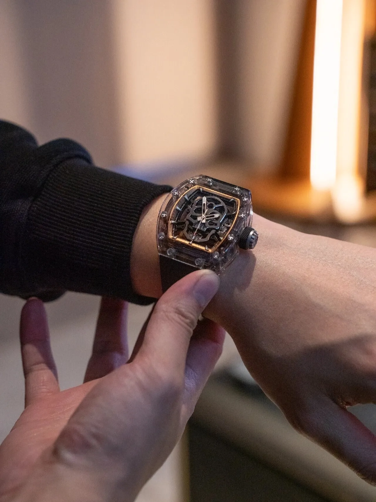 Копия часов CronusArt Sapphire Watch CM08-020