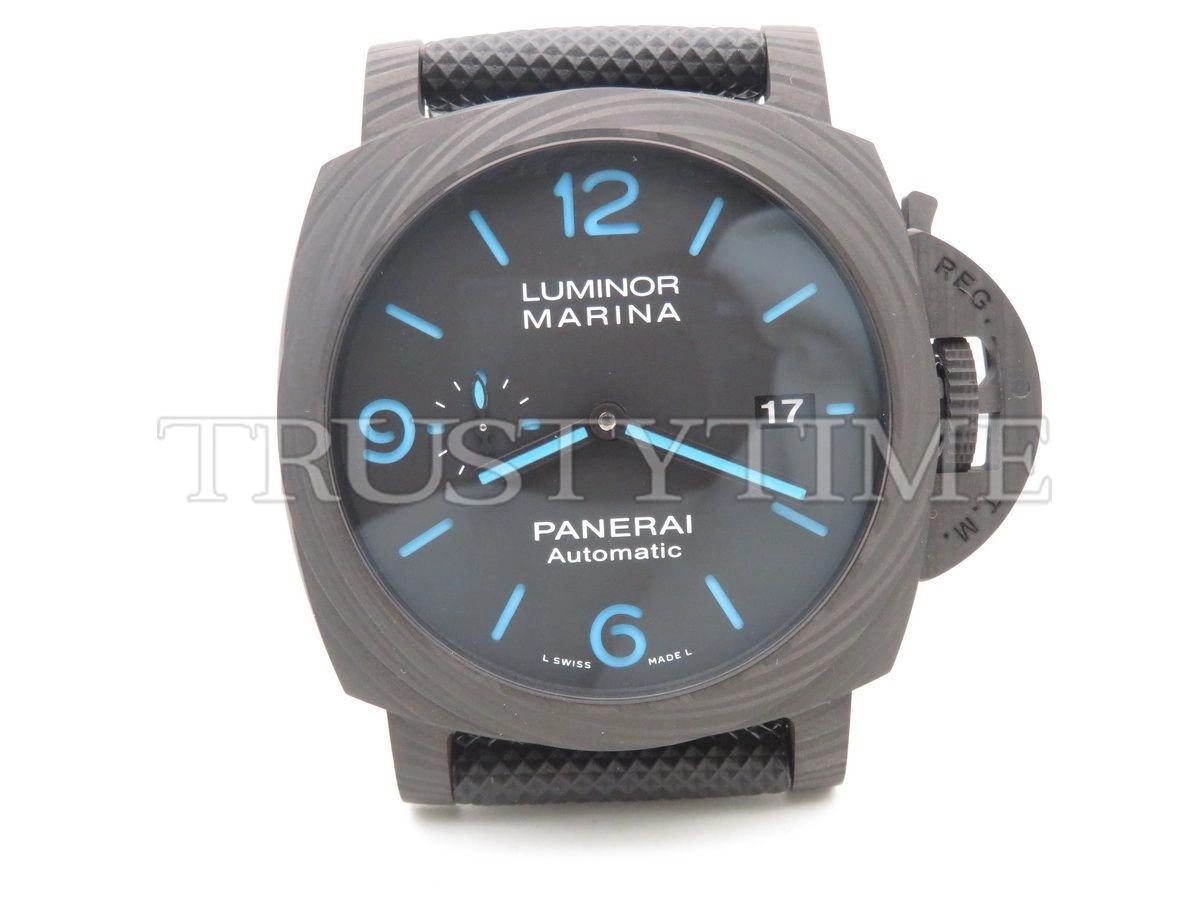 Копия часов Panerai Luminor 1950 3 Days Automatic Carbotech 44mm PAM01661