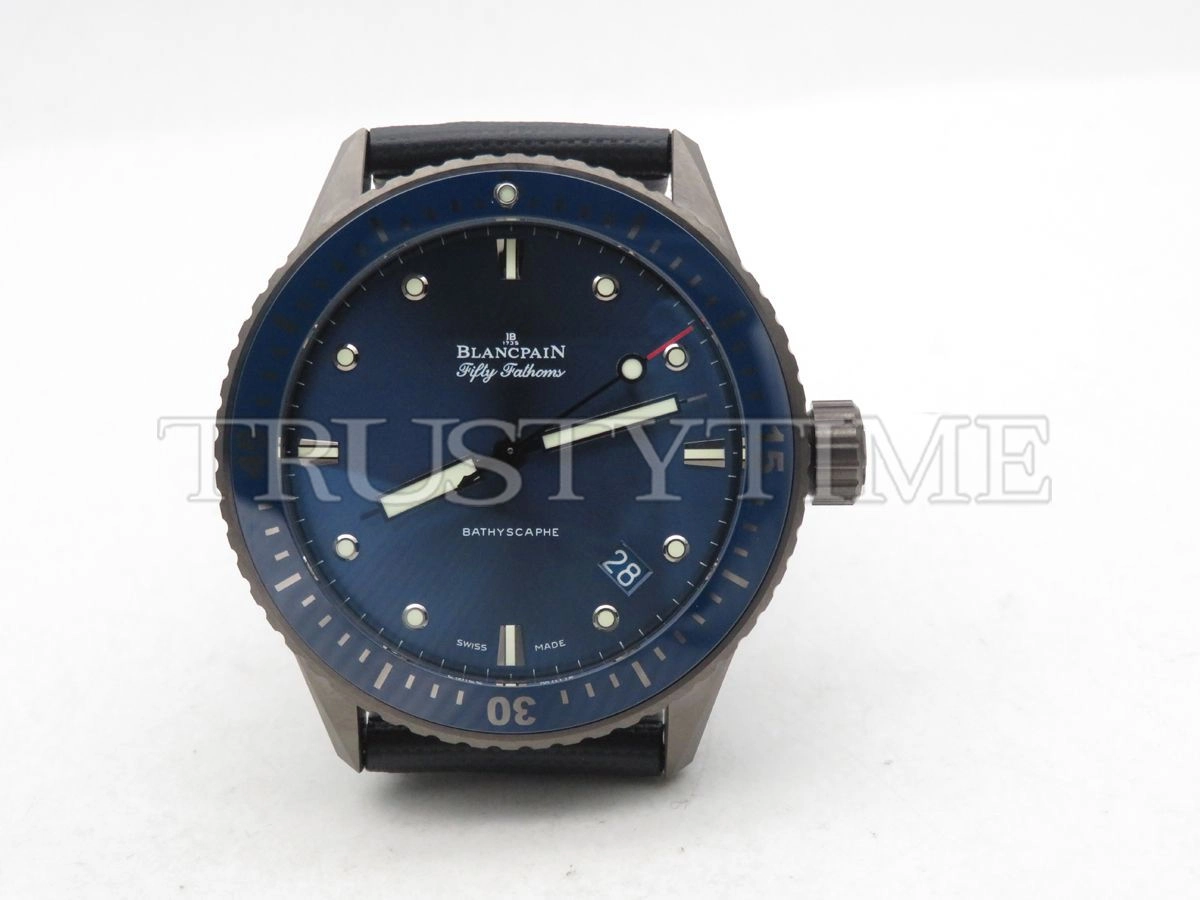Копия часов Blancpain Fifty Fathoms Bathyscaphe 5000-0240-O52A