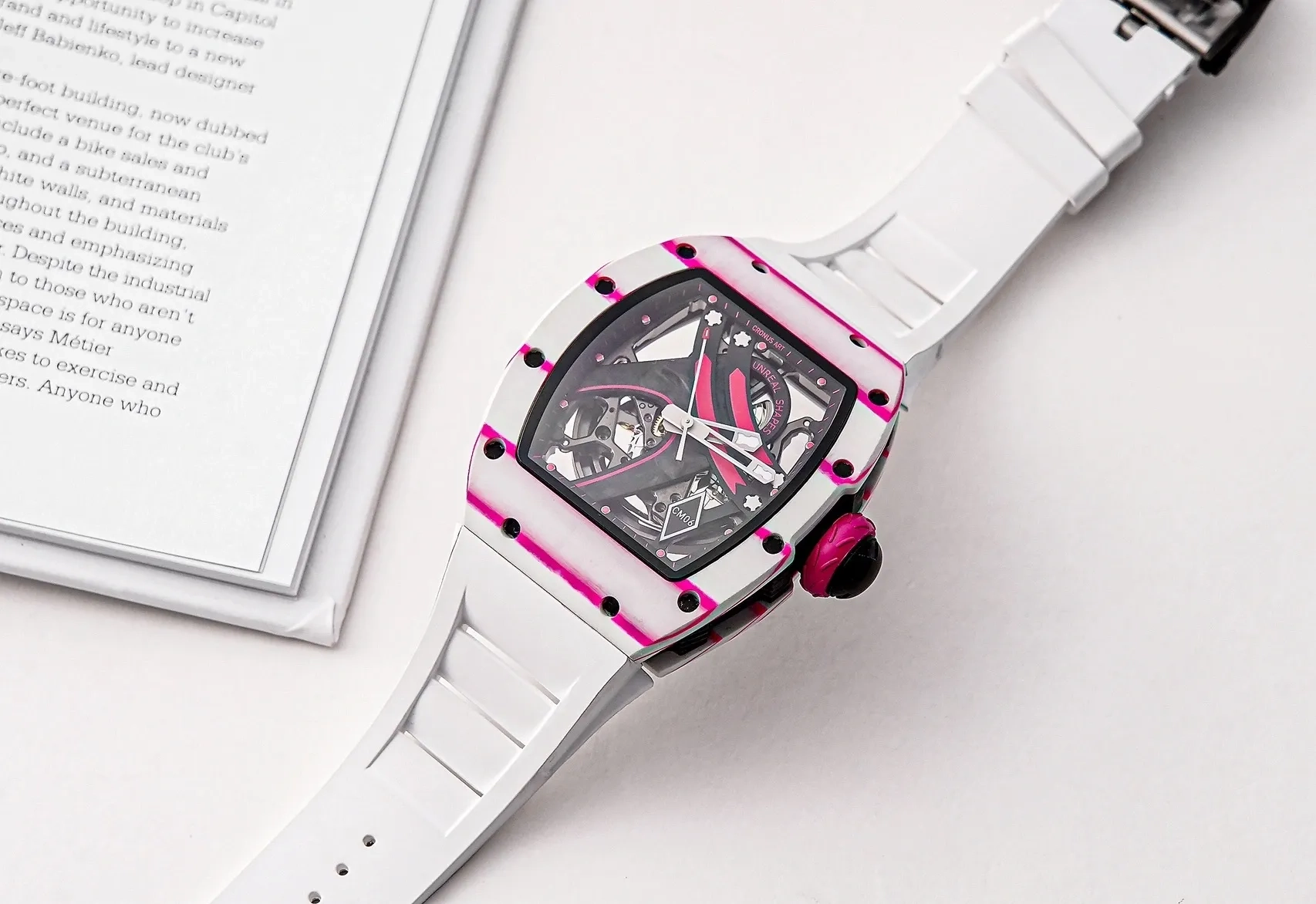 Копия часов CronusArt NTPT Carbon Fiber Watch CM06-P