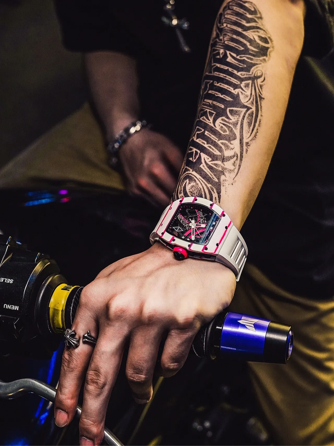 Копия часов CronusArt NTPT Carbon Fiber Watch CM06-P