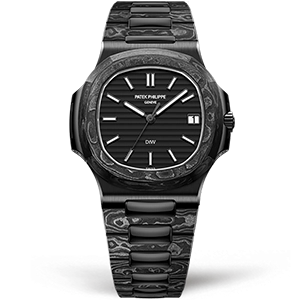 Копия часов Patek Philippe Nautilus DiW The Black Grail Project Carbon