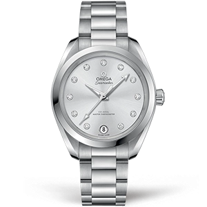 Копия часов Omega Seamaster Aqua Terra 150m Co-axial Master Chronometer 34mm 220.10.34.20.60.001