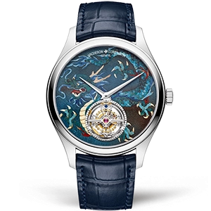 Копия часов Vacheron Constantin Métiers d'Art Ode to the four Guardians “Azure Dragon” 6040C/000G-153C