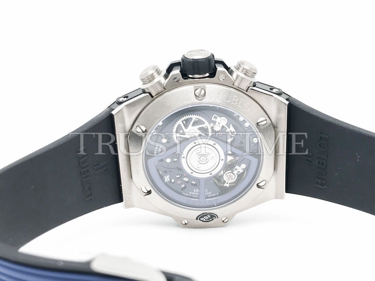 Копия часов Hublot Big Bang Unico Titanium Blue Ceramic 42mm 441.NL.5171.RX