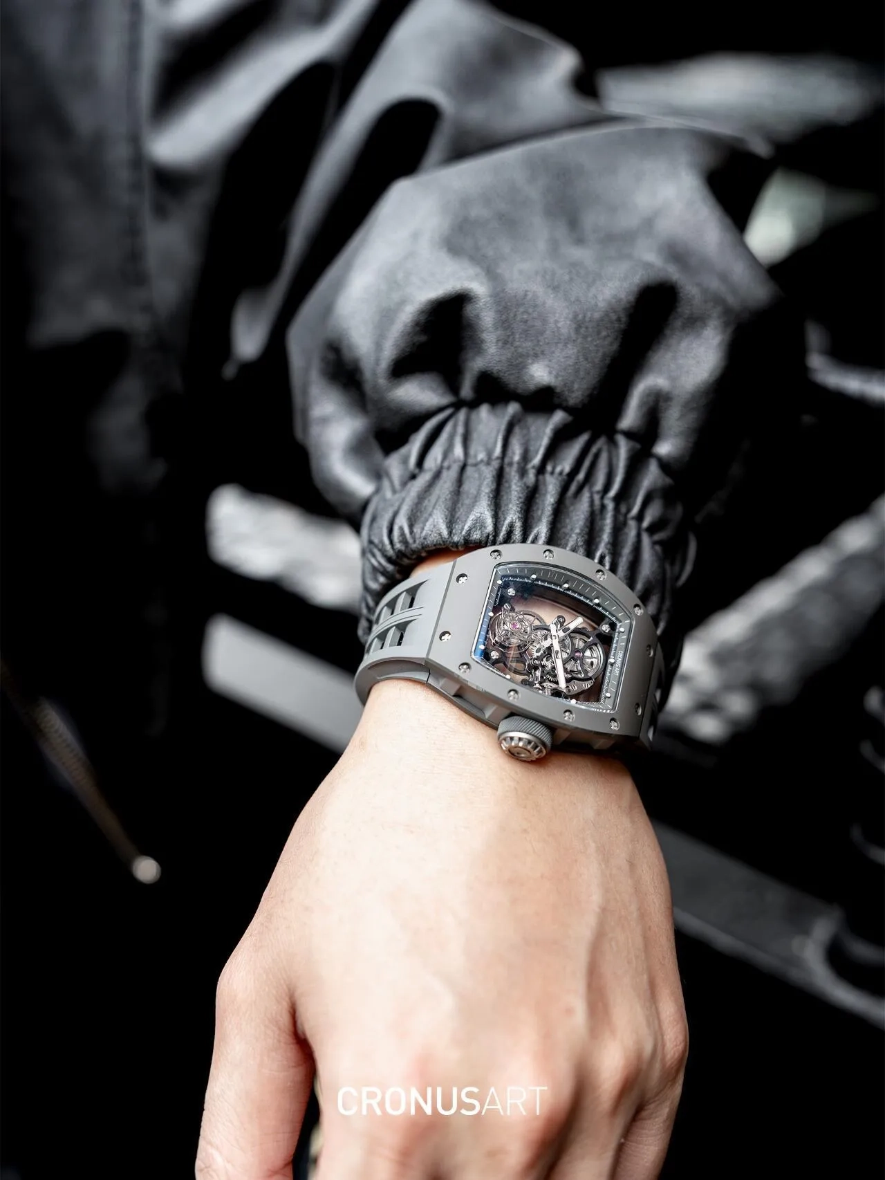 Копия часов CronusArt Ceramic Watch CM007-022