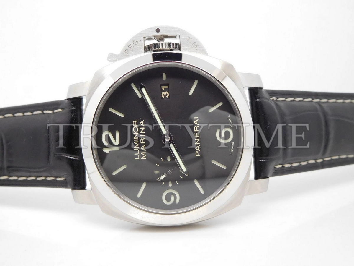 Копия часов Panerai Luminor 1950 3 Days Automatic Brushed 44mm PAM00312