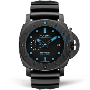 Копия часов Panerai Luminor Submersible 3 Days Automatic Carbotech 47mm PAM01616