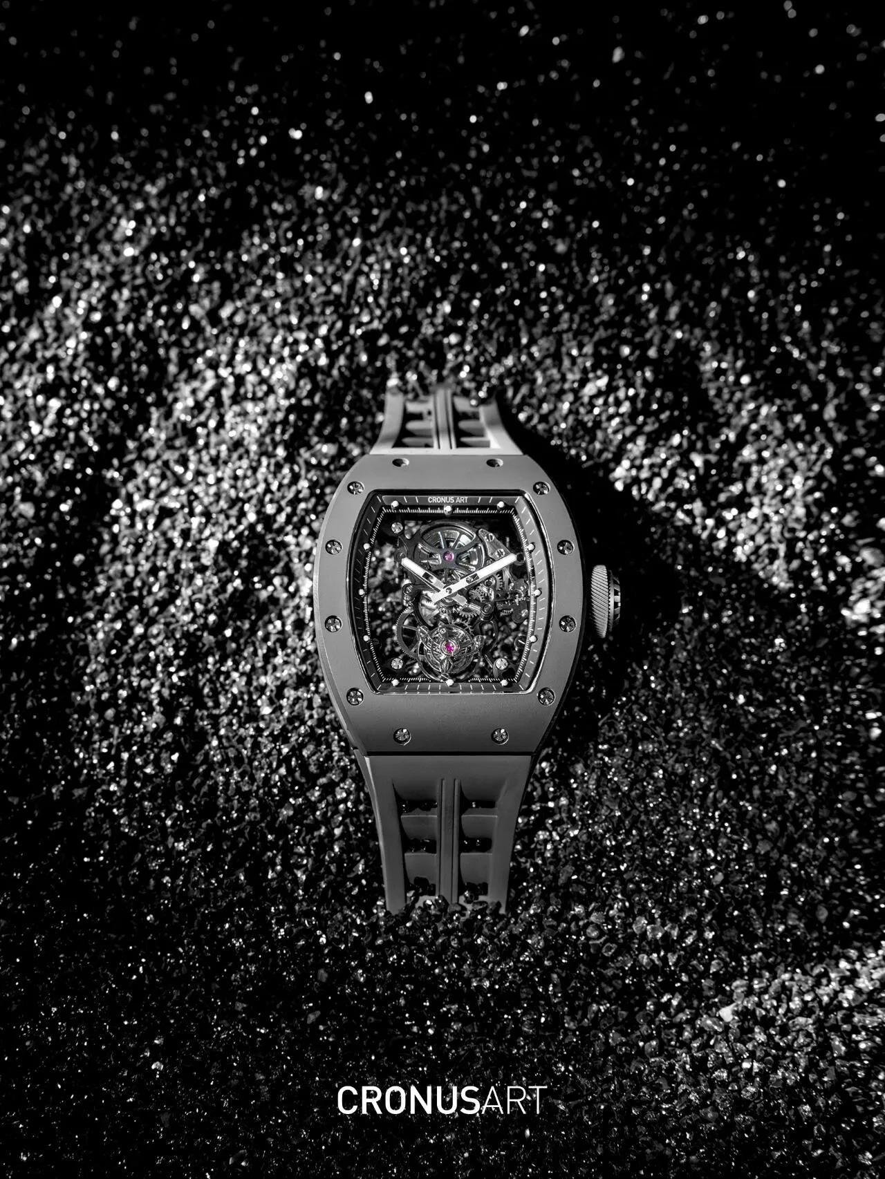 Копия часов CronusArt Ceramic Watch CM007-022