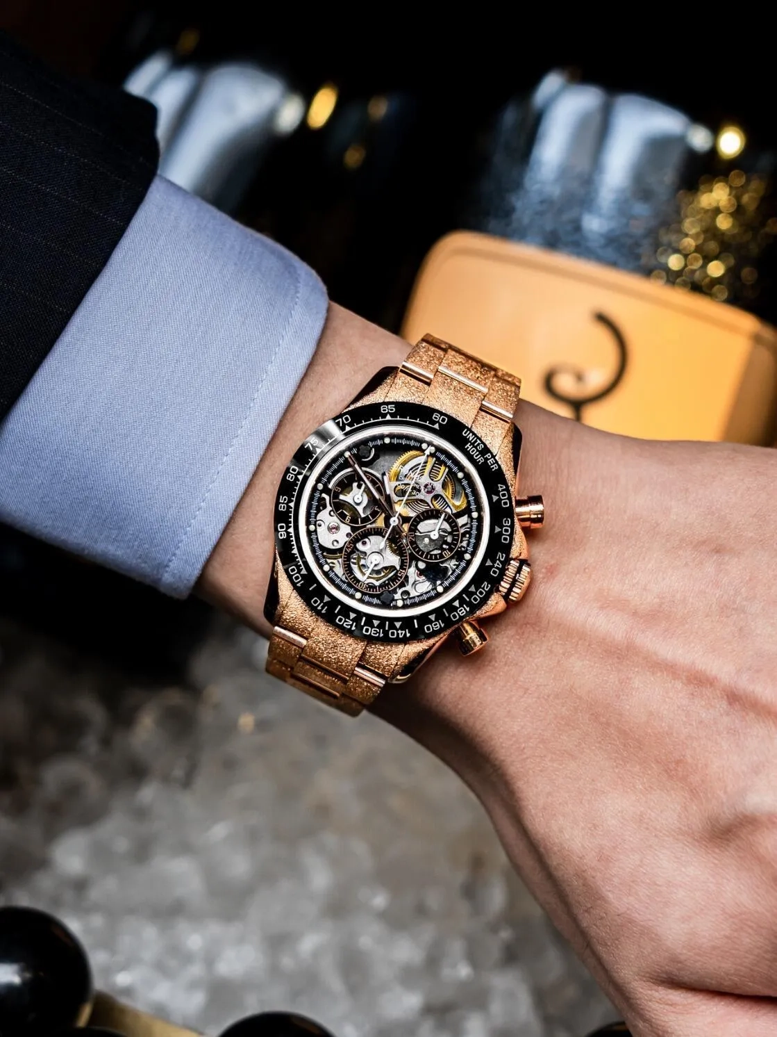 Копия часов CronusArt Stinless Steel Watch CM015-012