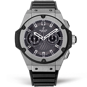 Копия часов Hublot King Power Foudroyante Zirconium 48mm 715.ZX.1127.RX