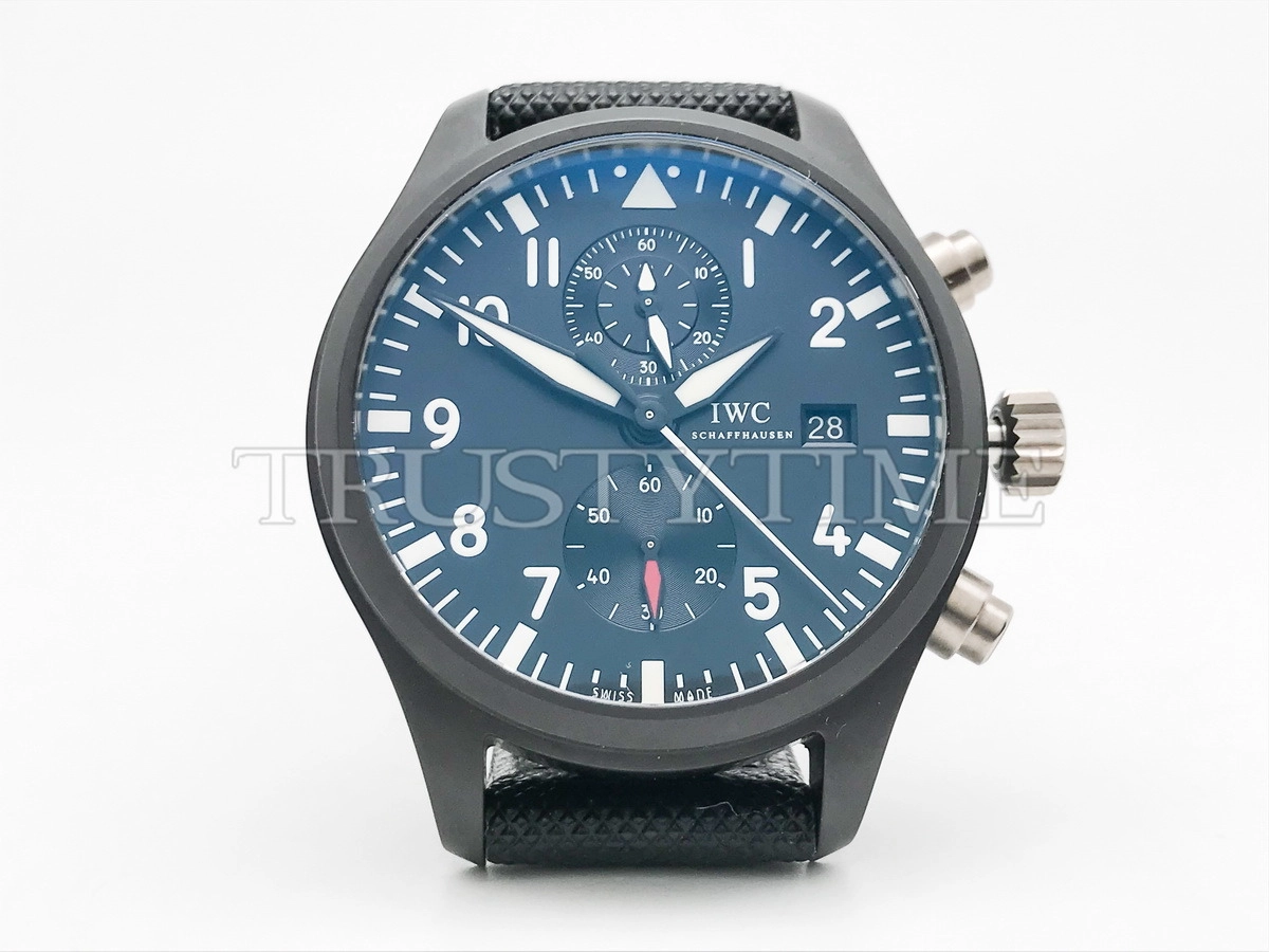 Копия часов IWC Pilot's Watch Chronograph Top Gun 44mm IW389001