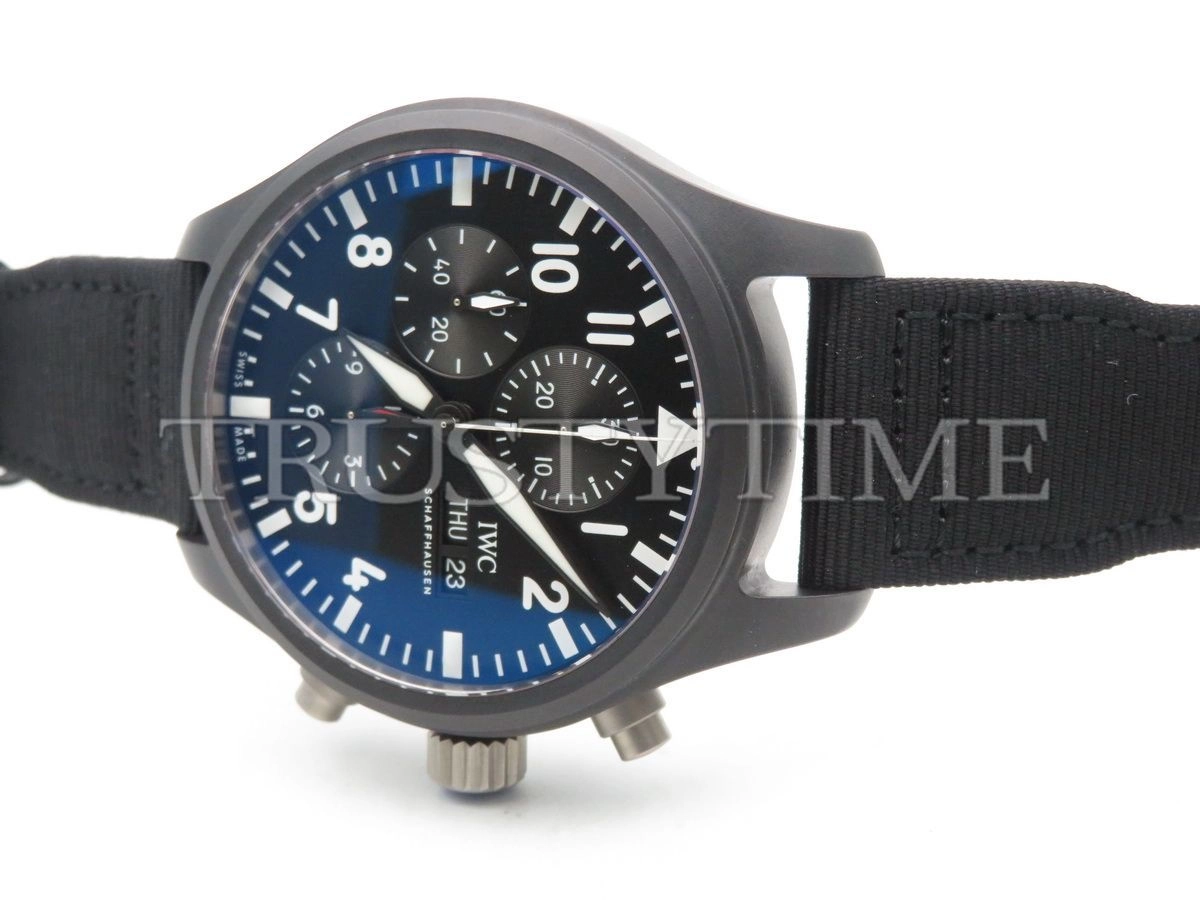 Копия часов IWC Pilot's Watch Chronograph Top Gun 44mm IW389101