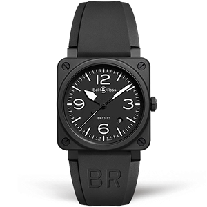 Копия часов Bell & Ross BR 03-92 Black Matte BR0392-BL-CE
