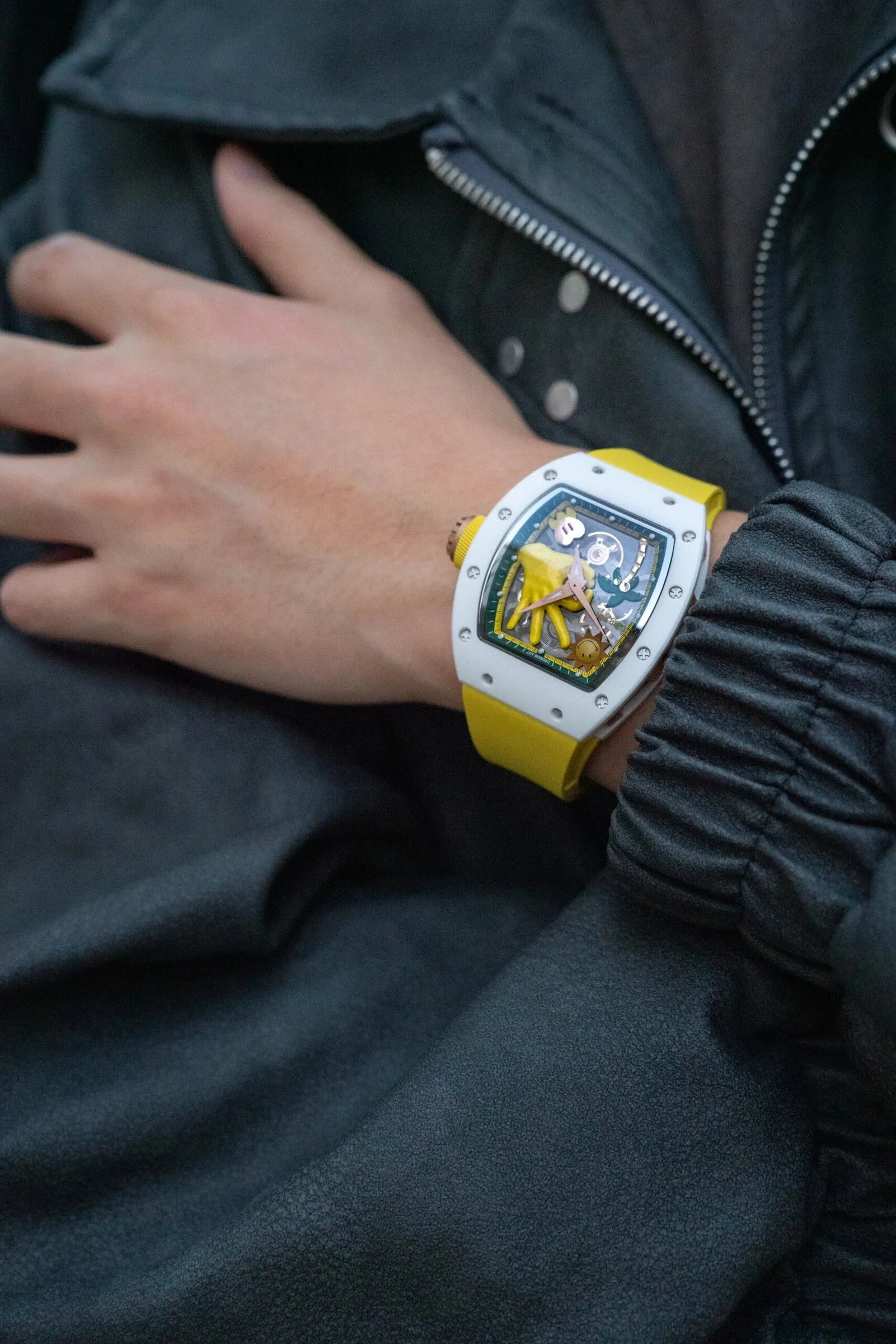 Копия часов CronusArt Ceramic Watch CM007-003