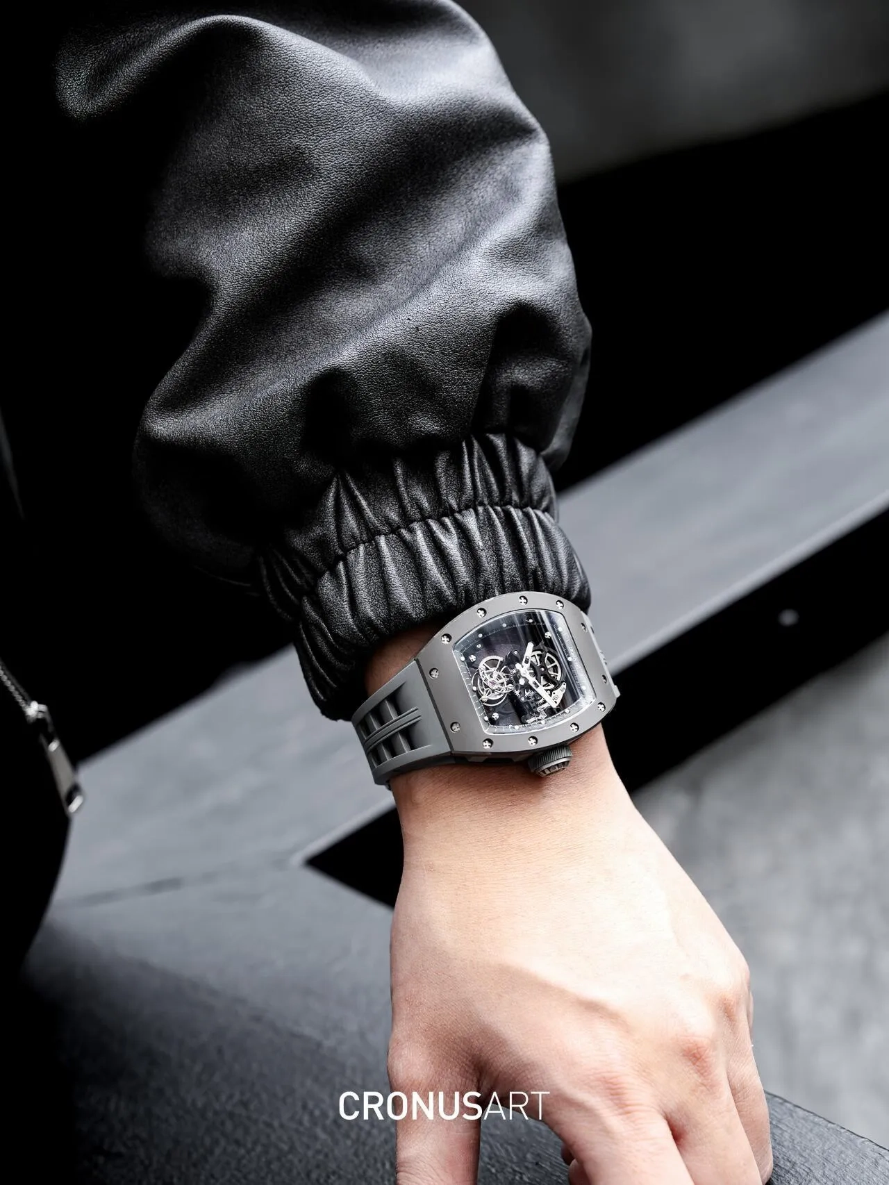 Копия часов CronusArt Ceramic Watch CM007-022