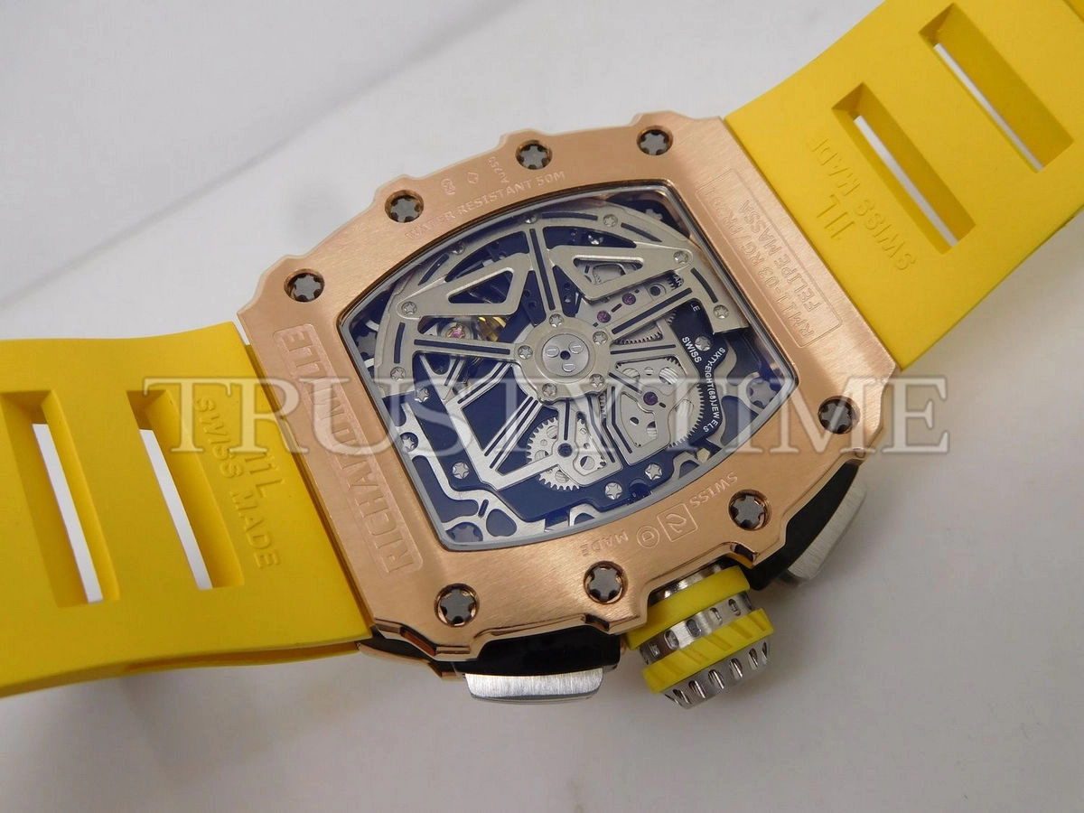Копия часов Richard Mille RM011-03 Felipe Massa Skeleton