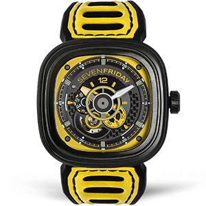 Копия часов SevenFriday P3B/03 "RACING TEAM YELLOW"