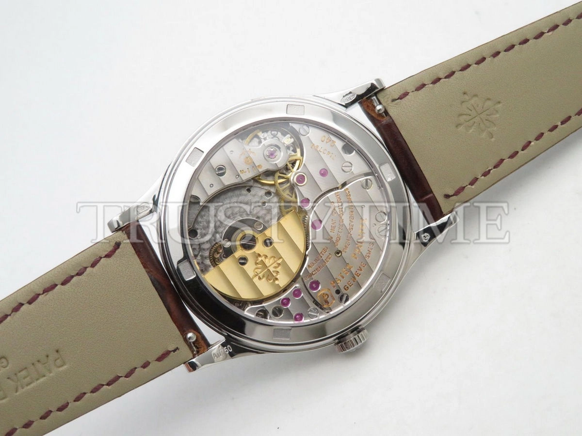 Копия часов Patek Philippe Calatrava Bhutan Textiles 38mm 5077P-103