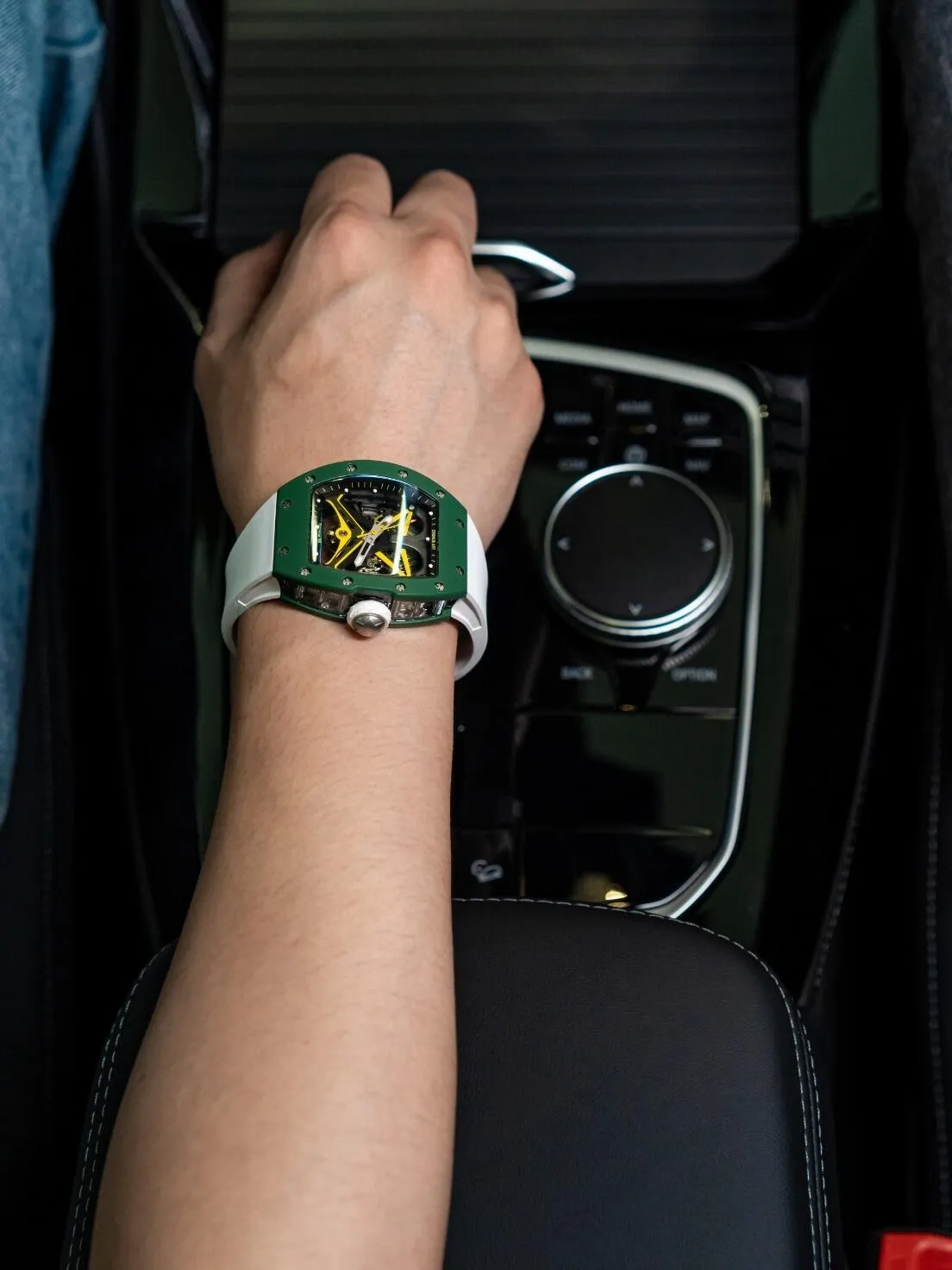 Копия часов CronusArt Carbon Watch CM09-018