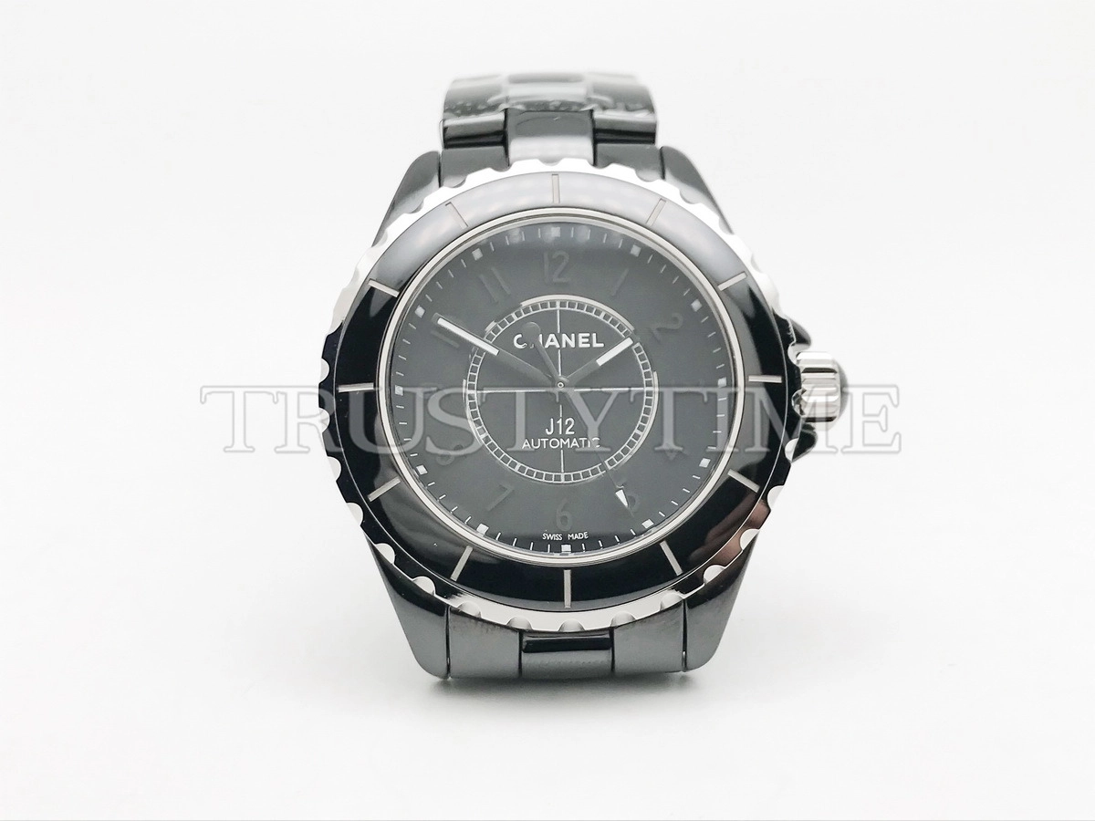 Копия часов Chanel J-12 Black Intense Black H3829