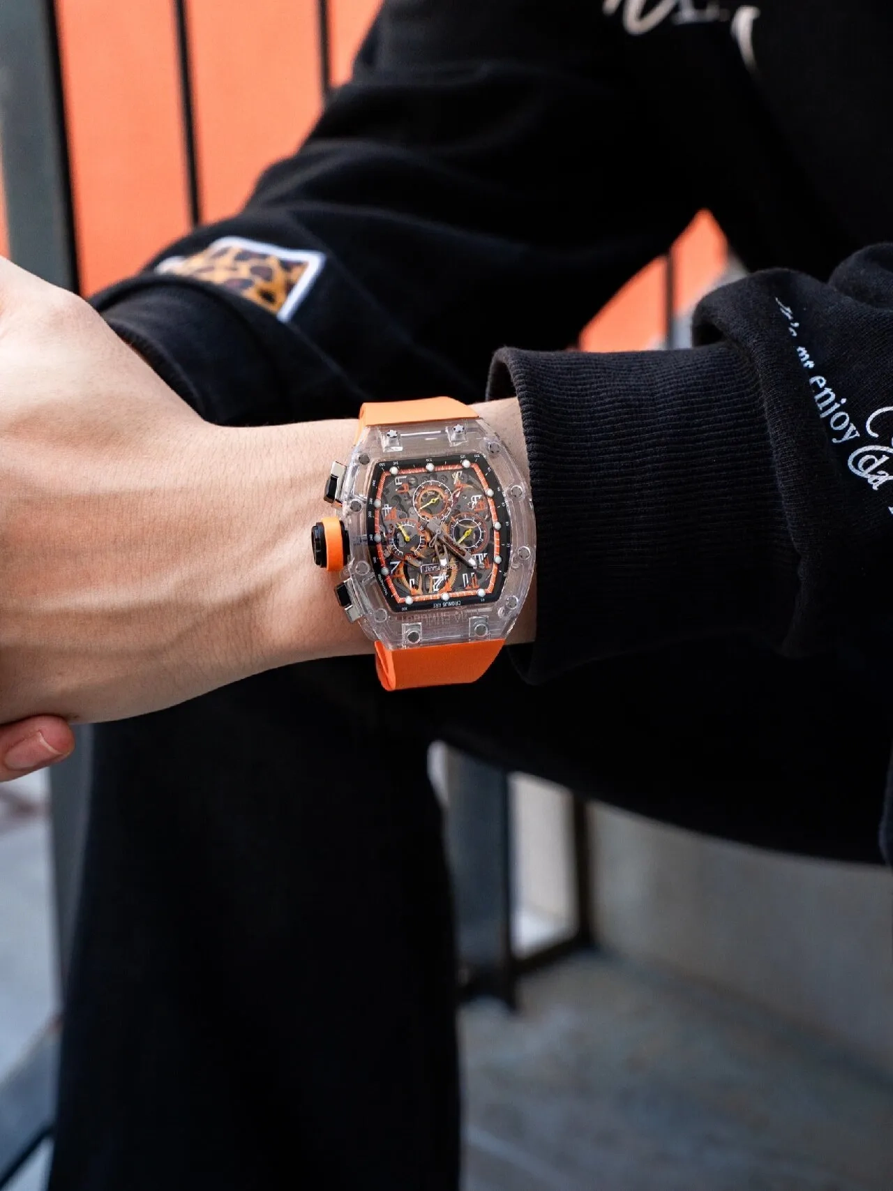Копия часов CronusArt Sapphire Watch CM08-018