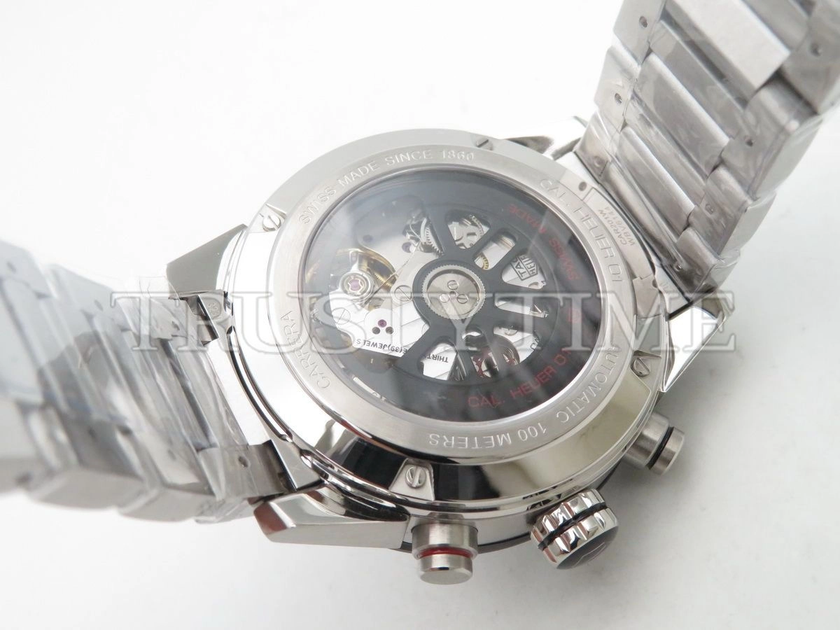 Копия часов Tag Heuer Carrera Calibre Heuer 01 43mm CAR201W.BA0714