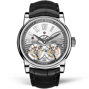 Копия часов Roger Dubuis Hommage Double Flying Tourbillon 45mm RDDBHO0575