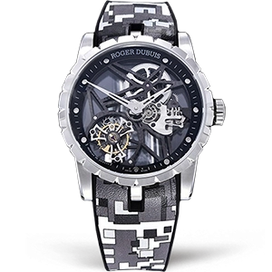 Копия часов Roger Dubuis Excalibur Skeleton Flying Tourbillon