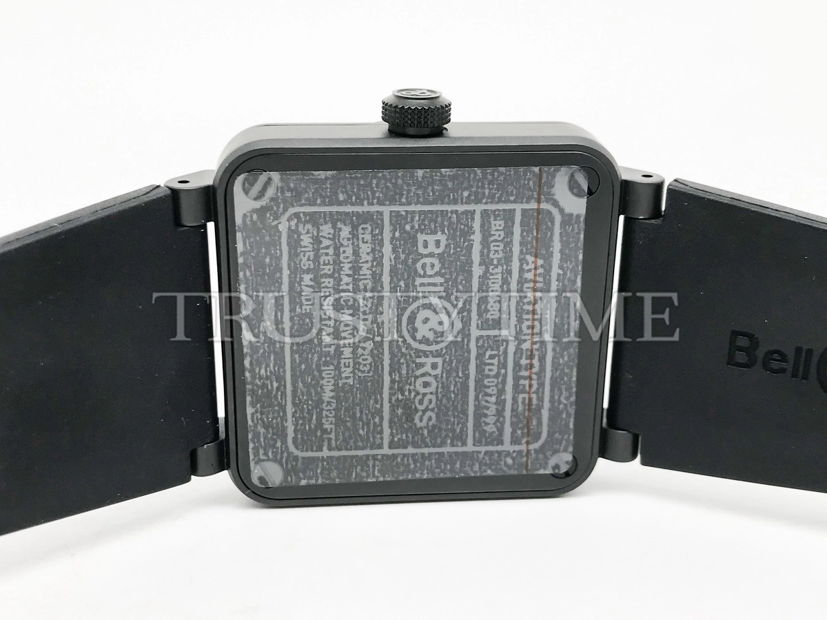 Копия часов Bell & Ross Instruments BR-03 Black Matte BR03A-BL-CE/SRB