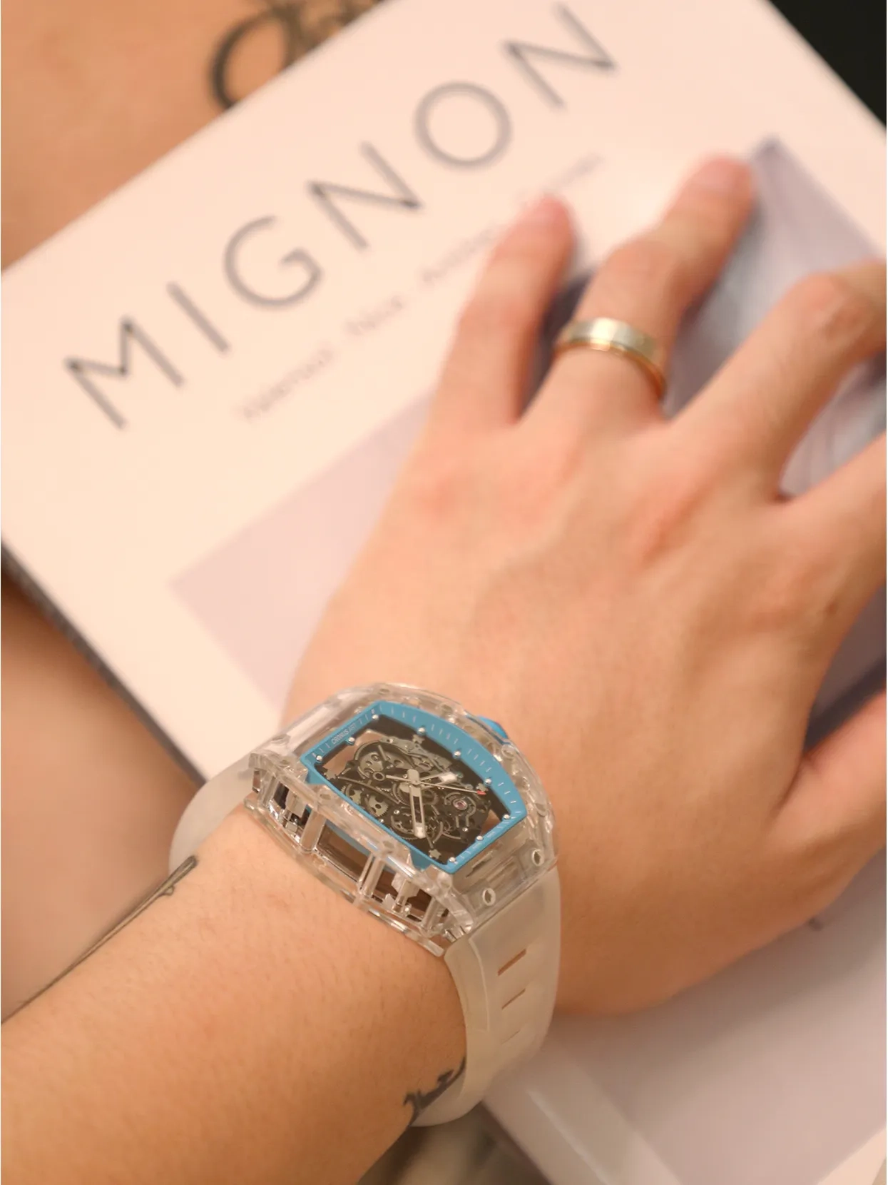 Копия часов CronusArt Sapphire Watch CM055-01