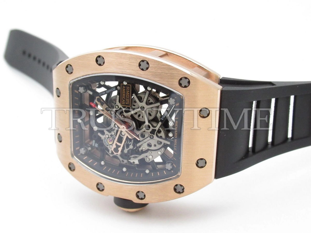 Копия часов Richard Mille RM035-02 Americas Skeleton