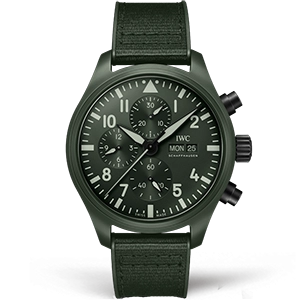 Копия часов IWC Pilot's Watch Chronograph 44.5 mm Top Gun Edition Woodland IW389106