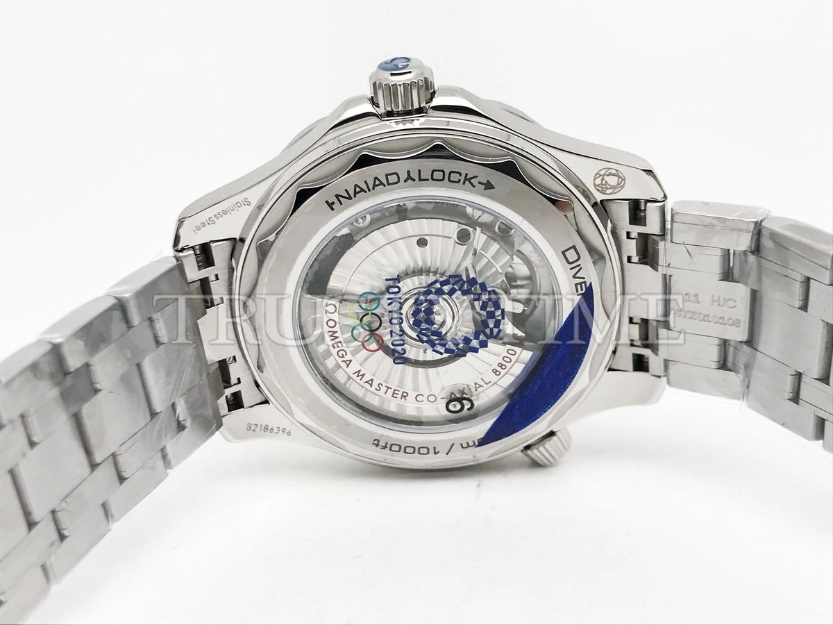 Копия часов Omega Seamaster Diver 300m Master Co-Axial Tokyo Olympics 42mm 522.30.42.20.04.001