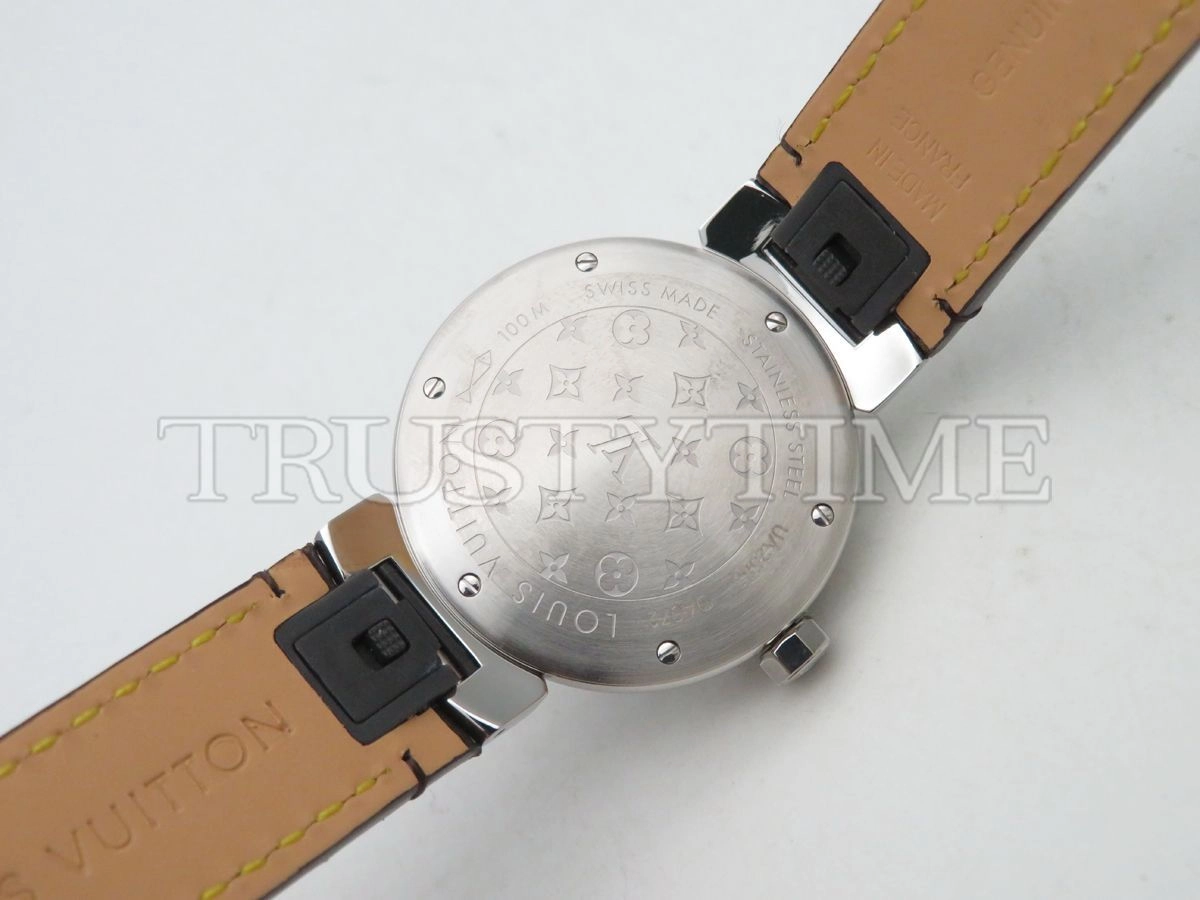 Копия часов Louis Vuitton Tambour Monogram 39mm QBBB97